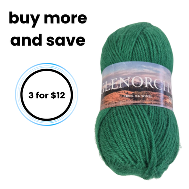 Glenorchy 100% NZ Wool 04 Green