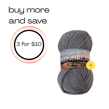 Glenorchy 100% NZ Wool 08 Stone