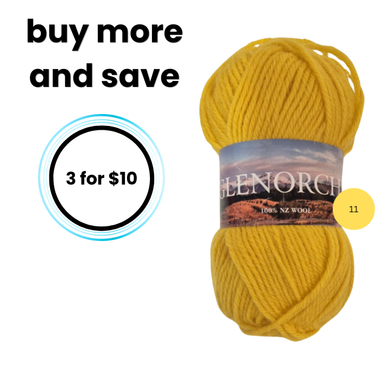 Glenorchy 100% NZ Wool 11 Gold