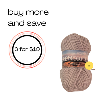 Glenorchy 100% NZ Wool 13 Silver Grey