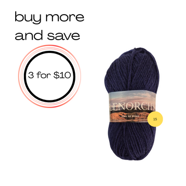 Glenorchy 100% NZ Wool 15 Navy