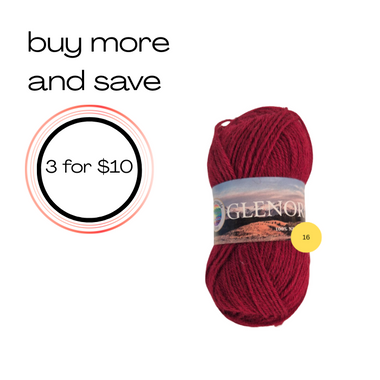 Glenorchy 100% NZ Wool 16 Wine