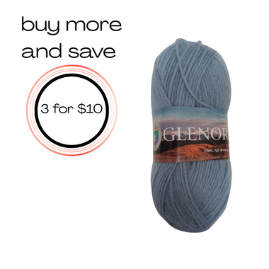 Glenorchy 100% NZ Wool 20 Baby Blue