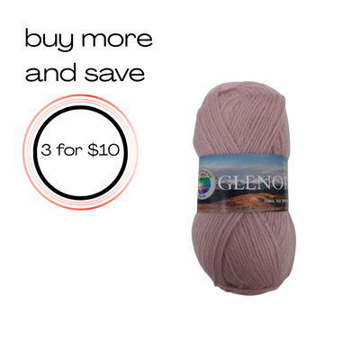 Glenorchy 100% NZ Wool 18 Baby Pink