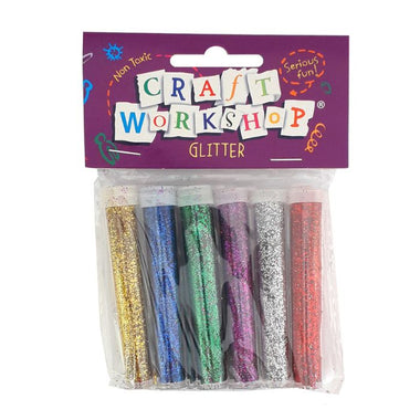 Craft - Glitter Tubes 6pc