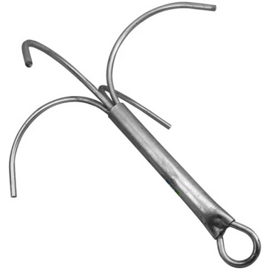 Grapnel Galvanised Anchor 8mm