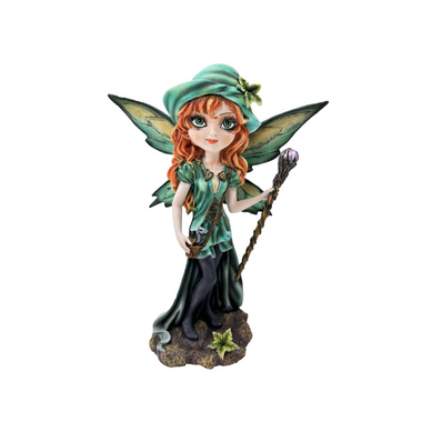 Green Fairy with Magic Wand