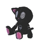 Gus Finks Black Hypnocat Plushie Pal