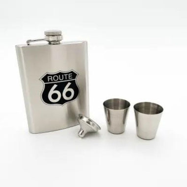 Hip Flask - Route 66