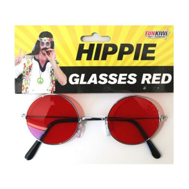 Hippie Glasses - Red