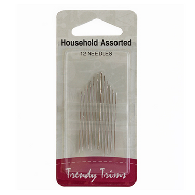 Household Needles Assorted 12pk