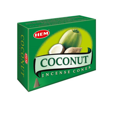 Incense Cones - HEM Coconut