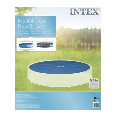 Intex Round Solar Pool Cover 18ft (5.49m)
