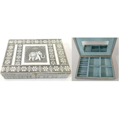 Jewellery Box Elephant Design with Ring Holder