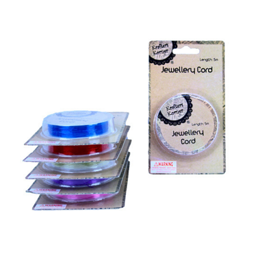 Jewellery Cord 5 Asst