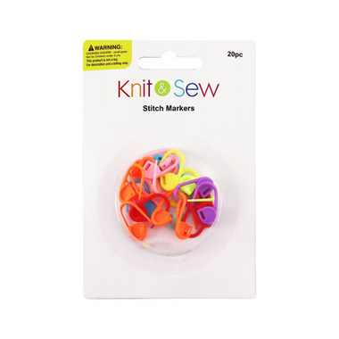 K&S Stitch Markers 20pc