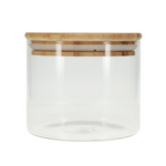 Kates 500ml Glass Canister with Bamboo Lid
