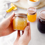 Kates Embossed Jar Copper Lid 150ml