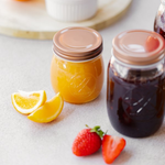 Kates Embossed Jar With Copper Lid 250ml