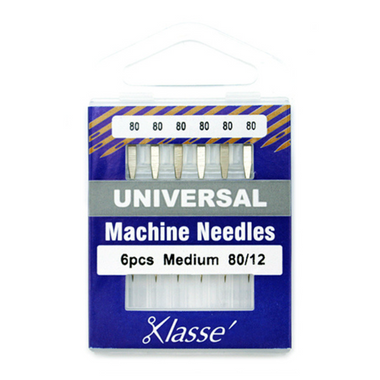Klasse Machine Needle Universal Size 80-12 6pc