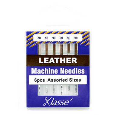 Klasse Machine Needles Leather Mix 80/90 6pc