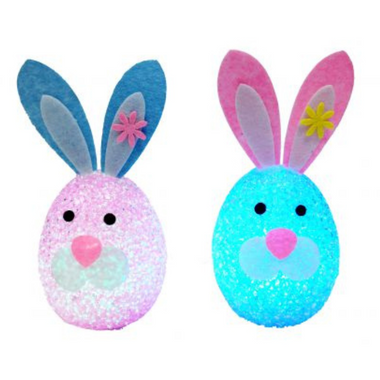 Light Up Egg Bunny Colour Change