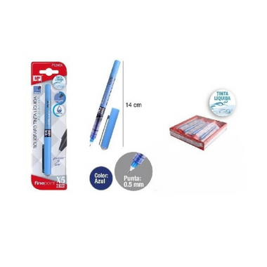 Liquid Ink Pen 0.5mm Blue