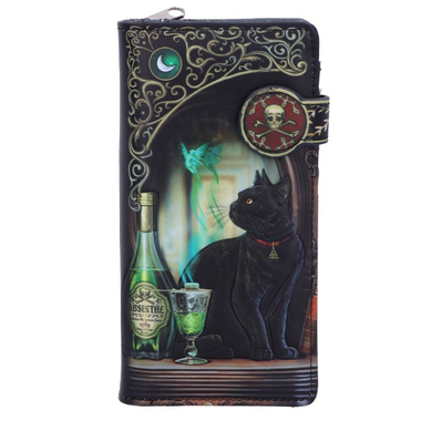 Lisa Parker Absinthe Embossed Purse 18.5cm