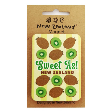 Magnet NZ Sweet As! Kiwifruit 75mm