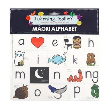 Magnetic NZ Maori Alphabet