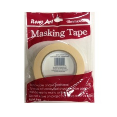 Masking Tape - 18mm x 45mtr