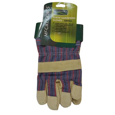 McGregors Suede Leather Work Gloves - Small
