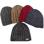 Mens Assorted Stripe Beanies