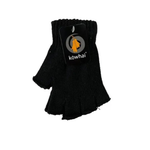 Mens Fingerless Gloves Black