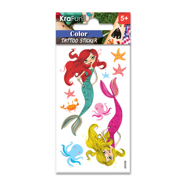 Mermaid Temp Tattoos