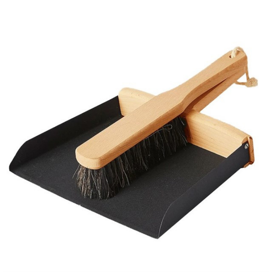 Metal Dust Pan & Brush