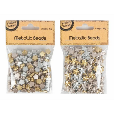 Metallic Mini Beads 35g