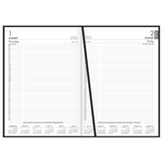 Milford Winsor Black A4 Day to Page Diary