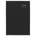 Milford Winsor Black A4 Day to Page Diary