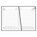 Milford Winsor Black A5 Day to Page Diary