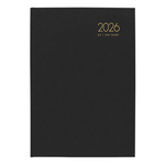 Milford Winsor Black A5 Day to Page Diary