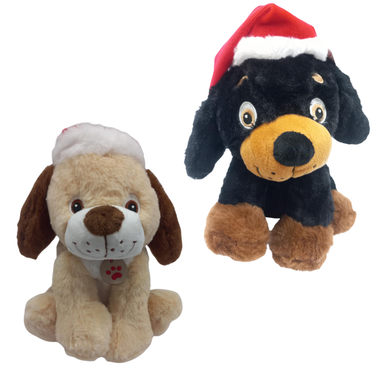 Musical Christmas Puppy