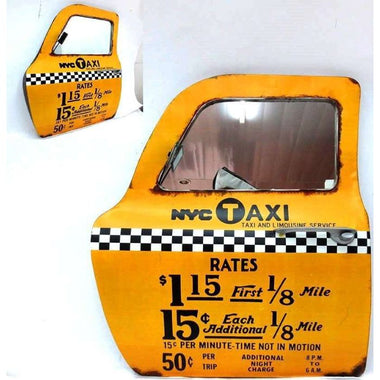 NYC Taxi Door Wall Art