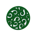 NZ Felt Coasters Koru 4pc