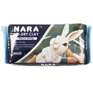 Nara Clay Air Hardening White 500g