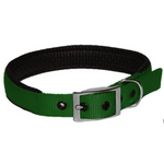 Nylon Collar Padded 25 x 570mm - Green