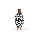 Oversized Hoodie Blanket Kids - Cow