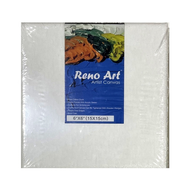 Paintwell Student Canvas 6 x 6in - 15 x 15cm x 18mm