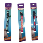 Patterned Pet Collar with Bell 30cm (Cat)