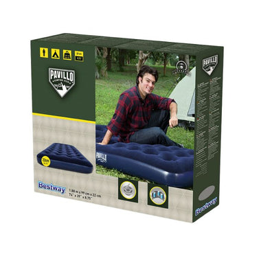 Pavillo 1.88m x 99cm x 22cm Horizon Twin Airbed